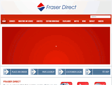 Tablet Screenshot of fraserdirect.net